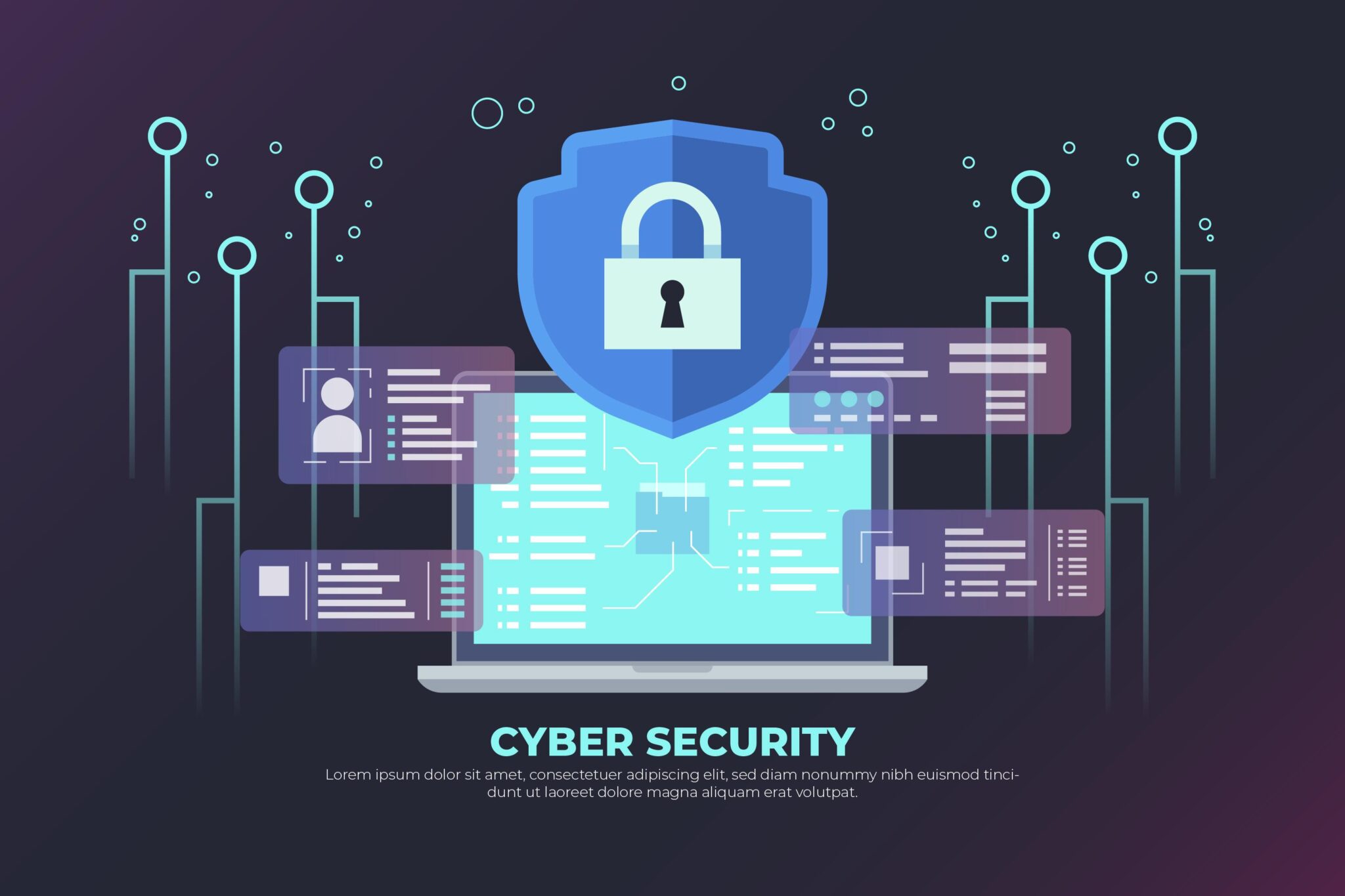 Cybersecurity consulting services and network security solutions for data protection, threat detection, and enterprise security