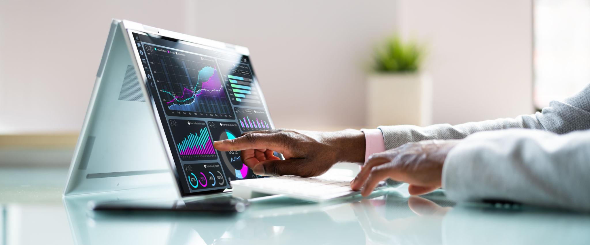 Marketing analytics dashboard for enterprise reporting, campaign performance tracking, customer insights, and data-driven marketing decisions